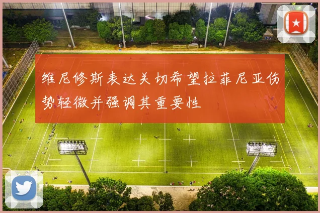 维尼修斯表达关切希望拉菲尼亚伤势轻微并强调其重要性